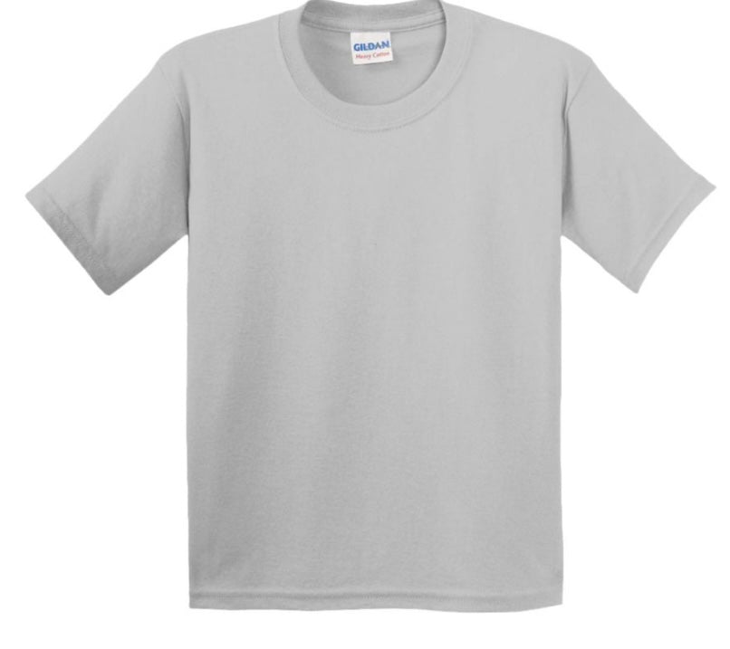 Youth Yeti Mountain Embroidery Short Sleeve Cozy Cute Shirts