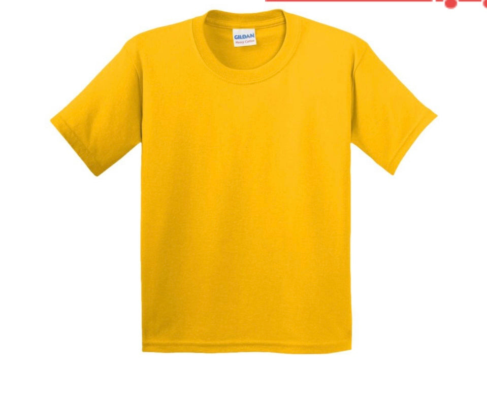 Youth Yeti Mountain Embroidery Short Sleeve Cozy Cute Shirts