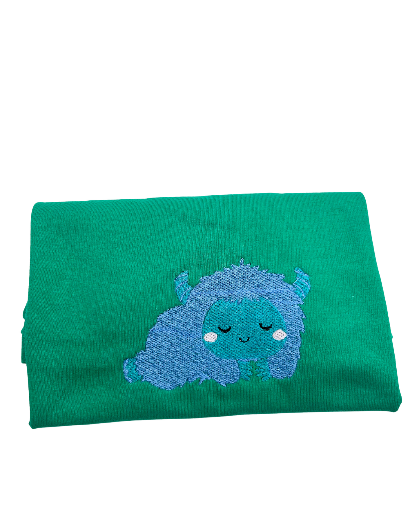 Youth Yeti Mountain Embroidery Short Sleeve Cozy Cute Shirts