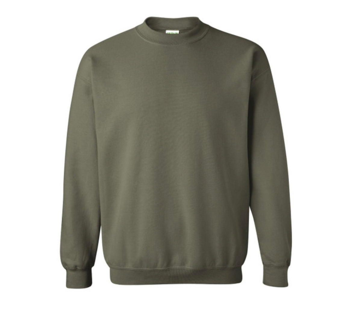 Wild and Free Desert Cowboy Western Embroidery Crew Neck Sweatshirt