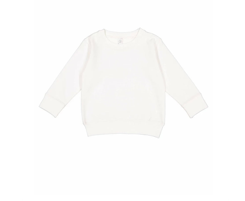 Toddler Sunset Mountain Vibrant Colours Embroidery Long Sleeve Cozy Cute Fleece Sweatshirt