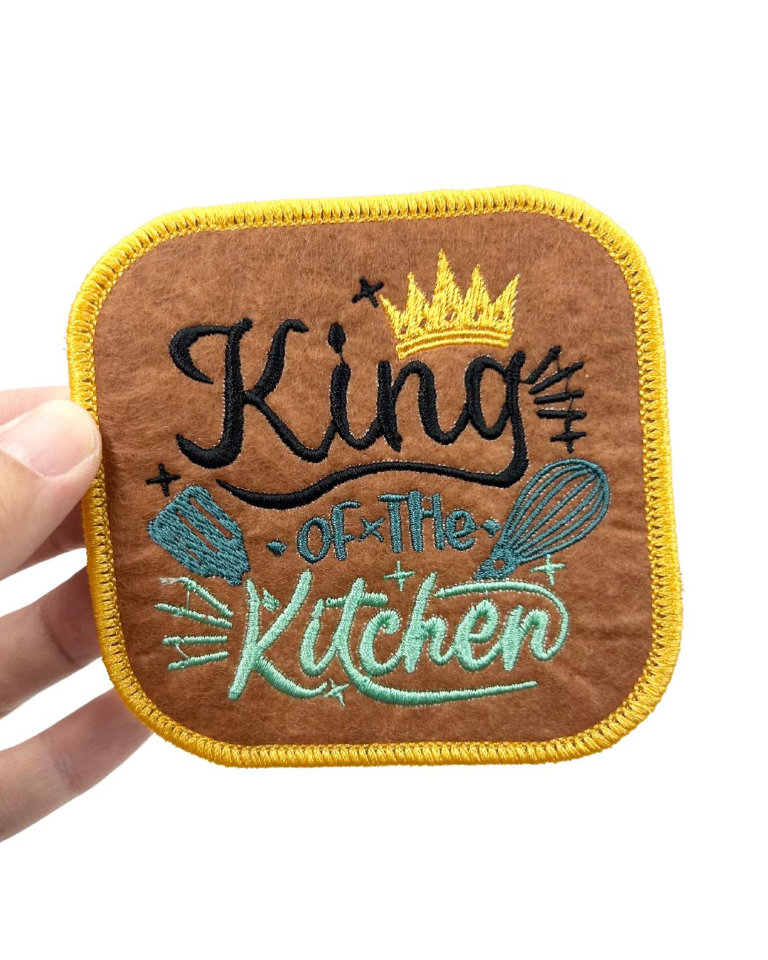 Felted Iron-on Girl Power Lady Boss Cute Patch. Attach on Bag Clothing Uniforms Backpack DIY Ideas