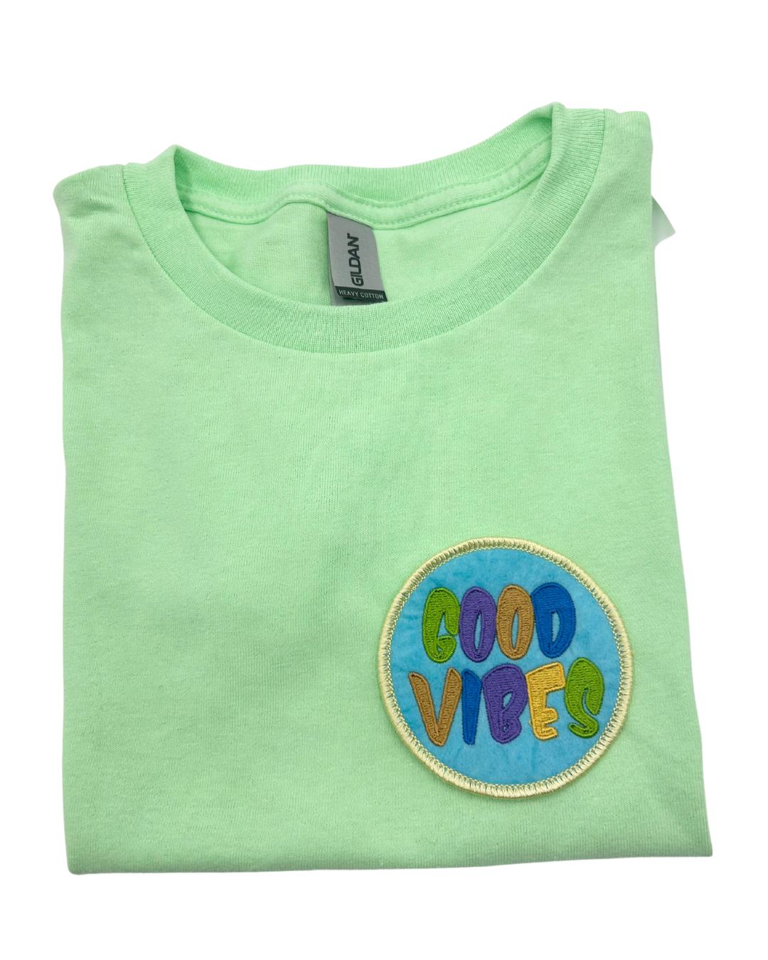 Felted Iron-on Funny Icons Good Vibes Self Love Cute Patch. Attach on Bag Clothing Uniforms Backpack DIY Ideas